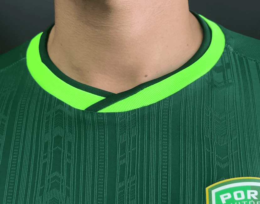 Gola RT Dupla - Acabamento Premium Gola RT dupla premium para uniforme esportivo - design profissional Icone Sports